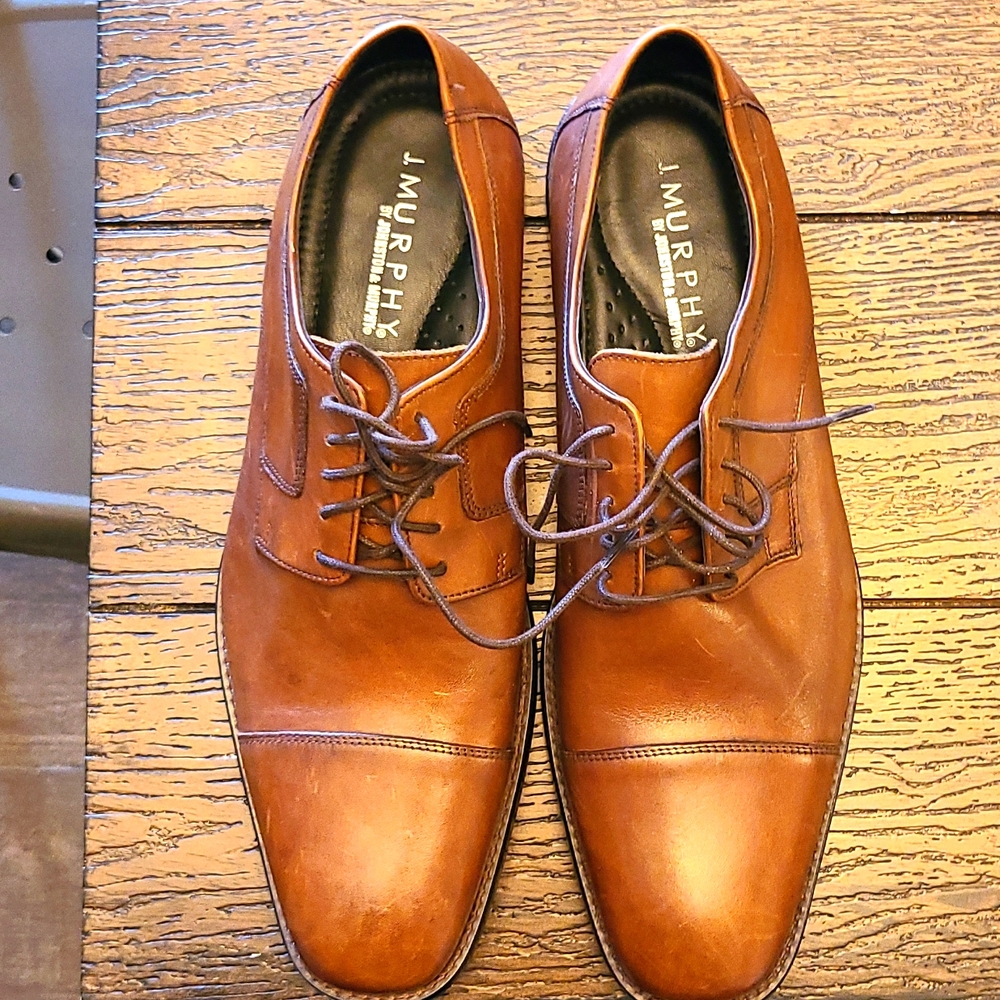 J Murphy by Johnson and Murphy Co Genuine Leather NEW